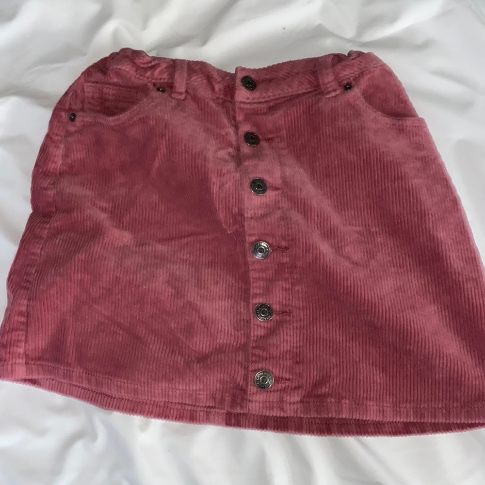 Corduroy girls skirt